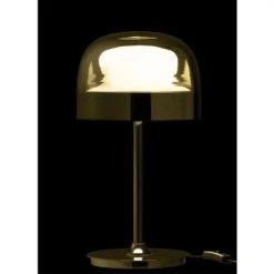 Meubles & Design Lampes à Poser Lampe De Table Design En Verre Et Métal -Luminaires Contemporain Soldes lampe de table design en verre et metal 5