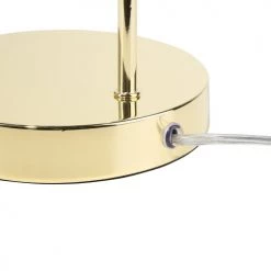 Beliani Lampes à Poser Lampe De Table Doré -Luminaires Contemporain Soldes lampe de table dore 4