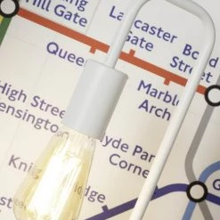 It's About Romi Lampes à Poser Lampe De Table En Fer Blanc H45cm 8 It's About Romi Lampes à Poser Lampe De Table En Fer Blanc H45cm -Luminaires Contemporain Soldes lampe de table en fer blanc h45cm 2