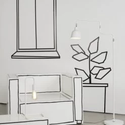 It's About Romi Lampes à Poser Lampe De Table En Fer Blanc H45cm 9 It's About Romi Lampes à Poser Lampe De Table En Fer Blanc H45cm -Luminaires Contemporain Soldes lampe de table en fer blanc h45cm 3