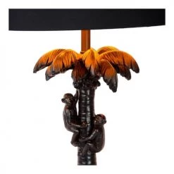 Lampea Lampes à Poser Lampe De Table En Matière Plastique Noir 50 Cm -Luminaires Contemporain Soldes lampe de table en matiere plastique noir 50 cm 3