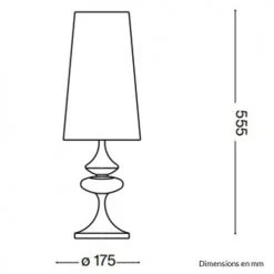 Fabas Lampes à Poser Lampe De Table En Métal Argente -Luminaires Contemporain Soldes lampe de table en metal argente 2