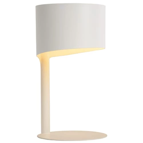 Lucide Lampes à Poser Lampe De Table En Métal Blanc 1 Lucide Lampes à Poser Lampe De Table En Métal Blanc