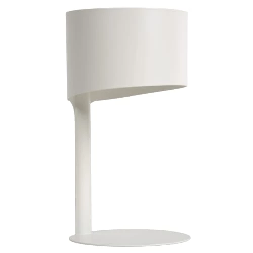 Lucide Lampes à Poser Lampe De Table En Métal Blanc 5 Lucide Lampes à Poser Lampe De Table En Métal Blanc – Image 5
