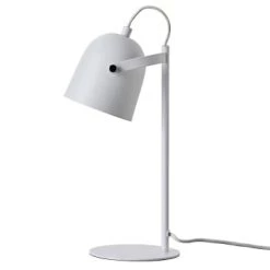 Dyberg Larsen Lampes à Poser Lampe De Table En Métal Blanc Mat, H 37 Cm D 11 Cm -Luminaires Contemporain Soldes lampe de table en metal blanc mat h 37 cm d 11 cm 3