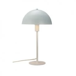 Dyberg Larsen Lampes à Poser Lampe De Table En Métal Blanc Mat, H 38,5 Cm D 21 Cm -Luminaires Contemporain Soldes lampe de table en metal blanc mat h 38 5 cm d 21 cm 3