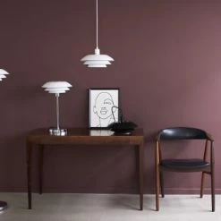 Dyberg Larsen Lampes à Poser Lampe De Table En Métal Blanc Mat, H 50 Cm D 31 Cm 5 Dyberg Larsen Lampes à Poser Lampe De Table En Métal Blanc Mat, H 50 Cm D 31 Cm -Luminaires Contemporain Soldes lampe de table en metal blanc mat h 50 cm d 31 cm 2