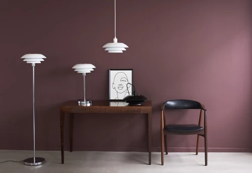 Dyberg Larsen Lampes à Poser Lampe De Table En Métal Blanc Mat, H 50 Cm D 31 Cm 3 Dyberg Larsen Lampes à Poser Lampe De Table En Métal Blanc Mat, H 50 Cm D 31 Cm – Image 3