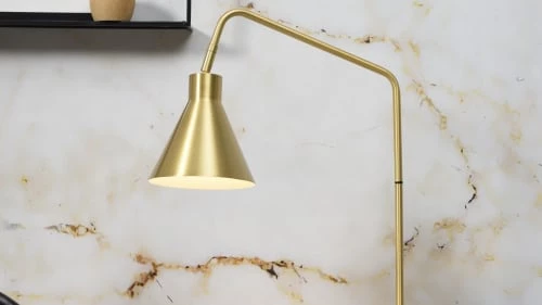 It's About Romi Lampes à Poser Lampe De Table En Métal Doré H55cm 2 It's About Romi Lampes à Poser Lampe De Table En Métal Doré H55cm – Image 2