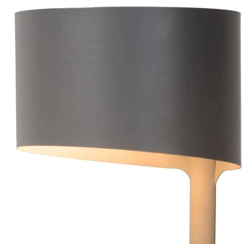 Lucide Lampes à Poser Lampe De Table En Métal Gris 3 Lucide Lampes à Poser Lampe De Table En Métal Gris – Image 3