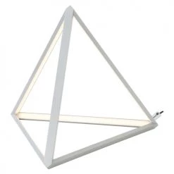 Keria Lampes à Poser Lampe De Table En Métal Gris