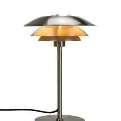 Dyberg Larsen Lampes à Poser Lampe De Table En Métal , H 30 Cm D 20 Cm