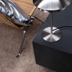 Dyberg Larsen Lampes à Poser Lampe De Table En Métal , H 30 Cm D 20 Cm -Luminaires Contemporain Soldes lampe de table en metal h 30 cm d 20 cm 3