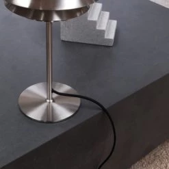 Dyberg Larsen Lampes à Poser Lampe De Table En Métal , H 30 Cm D 20 Cm -Luminaires Contemporain Soldes lampe de table en metal h 30 cm d 20 cm 4