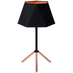 Lucide Lampes à Poser Lampe De Table En Métal Noir -Luminaires Contemporain Soldes lampe de table en metal noir 11