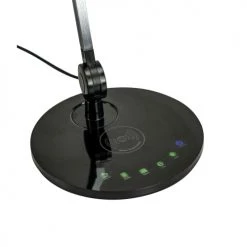 Dyberg Larsen Lampes à Poser Lampe De Table En Métal Noir Brillant, H 50 Cm D 17 Cm -Luminaires Contemporain Soldes lampe de table en metal noir brillant h 50 cm d 17 cm 4