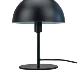 Dyberg Larsen Lampes à Poser Lampe De Table En Métal Blanc Mat, H 30 Cm D 20 Cm -Luminaires Contemporain Soldes lampe de table en metal noir mat h 30 cm d 20 cm