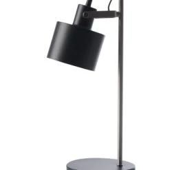 Dyberg Larsen Lampes à Poser Lampe De Table En Métal Noir Mat, H 43 Cm D 11 Cm -Luminaires Contemporain Soldes lampe de table en metal noir mat h 43 cm d 11 cm 3
