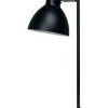 Dyberg Larsen Lampes à Poser Lampe De Table En Métal Noir Mat, H 50 Cm D 16 Cm