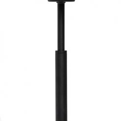 QAZQA Lampes à Poser Lampe De Table En Tissu Noir -Luminaires Contemporain Soldes lampe de table en tissu noir 3