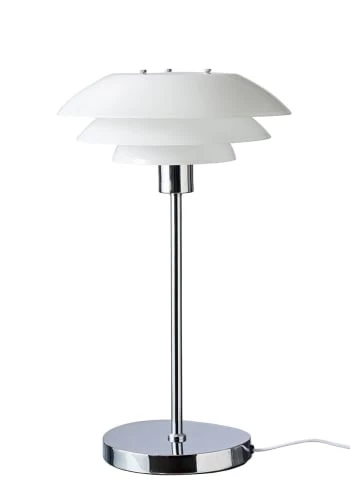 Dyberg Larsen Lampes à Poser Lampe De Table En Verre Et Chrome, H 50 Cm D 31 Cm 6 Dyberg Larsen Lampes à Poser Lampe De Table En Verre Et Chrome, H 50 Cm D 31 Cm – Image 6
