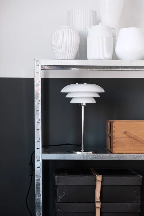 Dyberg Larsen Lampes à Poser Lampe De Table En Verre Et Chrome Verre, H 30 Cm D 20 Cm 2 Dyberg Larsen Lampes à Poser Lampe De Table En Verre Et Chrome Verre, H 30 Cm D 20 Cm – Image 2