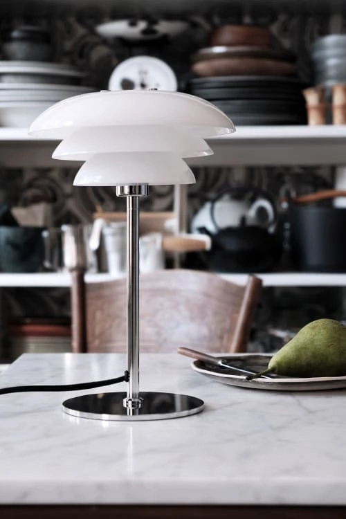 Dyberg Larsen Lampes à Poser Lampe De Table En Verre Et Chrome Verre, H 30 Cm D 20 Cm 4 Dyberg Larsen Lampes à Poser Lampe De Table En Verre Et Chrome Verre, H 30 Cm D 20 Cm – Image 4