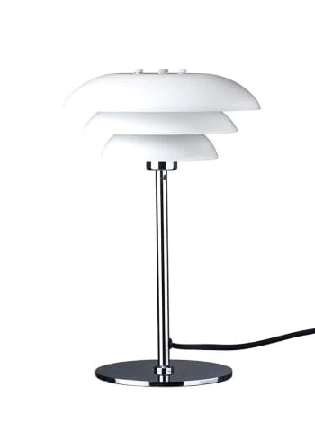 Dyberg Larsen Lampes à Poser Lampe De Table En Métal Blanc Mat, H 30 Cm D 20 Cm 4 Dyberg Larsen Lampes à Poser Lampe De Table En Métal Blanc Mat, H 30 Cm D 20 Cm – Image 4