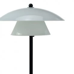 Dyberg Larsen Lampes à Poser Lampe De Table En Verre Et Noir Mat, H 40 Cm D 25 Cm -Luminaires Contemporain Soldes lampe de table en verre et noir mat h 40 cm d 25 cm 2