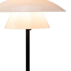 Dyberg Larsen Lampes à Poser Lampe De Table En Verre Et Noir Mat, H 40 Cm D 25 Cm -Luminaires Contemporain Soldes lampe de table en verre et noir mat h 40 cm d 25 cm 3