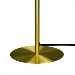 Dyberg Larsen Lampes à Poser Lampe De Table En Verre Opaline Et Laiton, H 49 Cm D 28 Cm -Luminaires Contemporain Soldes lampe de table en verre opaline et laiton h 49 cm d 28 cm 4