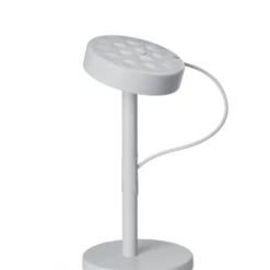 Belux Lampes à Poser Lampe De Table Faisceau Réglable Grise -Luminaires Contemporain Soldes lampe de table faisceau reglable grise 2