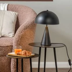 Present Time Lampes à Poser Lampe De Table Petite Sublime Métal Noir -Luminaires Contemporain Soldes lampe de table petite sublime metal noir 3
