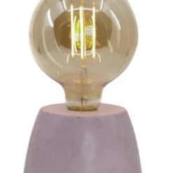 Junny Lampes à Poser Lampe Dôme En Béton Bleu Pétrole Fabrication Artisanale -Luminaires Contemporain Soldes lampe dome en beton rose pastel fabrication artisanale 1