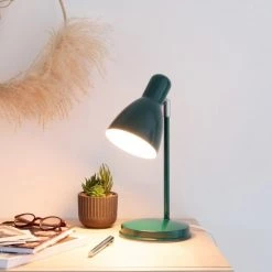 Maisons Du Monde Lampes à Poser Lampe En Métal Bleu Canard -Luminaires Contemporain Soldes lampe en metal bleu canard 1000 11 22 229171 4