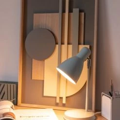 Maisons Du Monde Lampes à Poser Lampe En Métal Bleu Clair -Luminaires Contemporain Soldes lampe en metal bleu clair 1000 11 38 224513 2