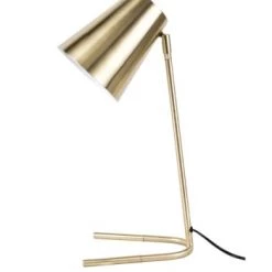 Present Time Lampes à Poser Lampe En Métal à Poser Noir -Luminaires Contemporain Soldes lampe en metal brosse a poser