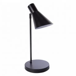 Lussiol Lighting Lampes à Poser Lampe En Métal Noir H.46 Cm