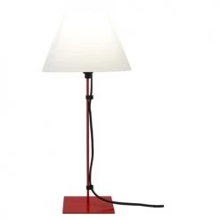 Gérard Lamy Lampes à Poser Lampe H.22cm Rouge