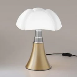 Martinelli Luce Lampes à Poser Lampe LED Laiton Avec Variateur H35cm 10 Martinelli Luce Lampes à Poser Lampe LED Laiton Avec Variateur H35cm -Luminaires Contemporain Soldes lampe led laiton avec variateur h35cm 4