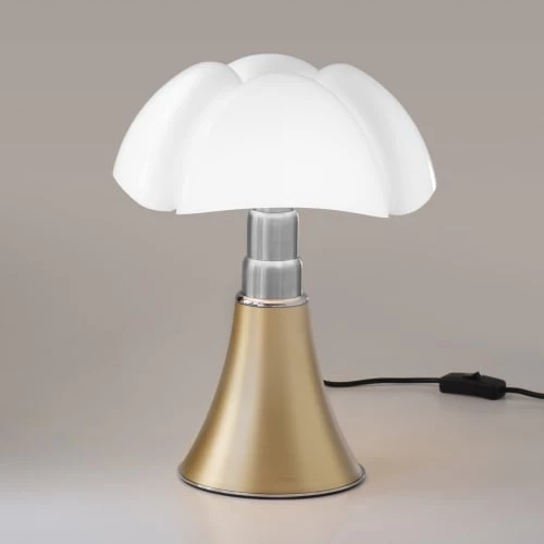 Martinelli Luce Lampes à Poser Lampe LED Laiton Avec Variateur H35cm 5 Martinelli Luce Lampes à Poser Lampe LED Laiton Avec Variateur H35cm – Image 5