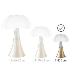 Martinelli Luce Lampes à Poser Lampe LED Laiton Avec Variateur H35cm 11 Martinelli Luce Lampes à Poser Lampe LED Laiton Avec Variateur H35cm -Luminaires Contemporain Soldes lampe led laiton avec variateur h35cm 5