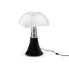 Martinelli Luce Lampes à Poser Lampe LED Noire Avec Variateur H35cm