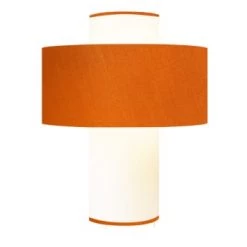 Abat-jours Lampes à Poser Lampe Taupe D 35 Cm -Luminaires Contemporain Soldes lampe orange d 35 cm 1