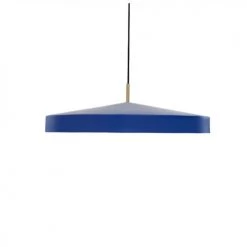 OYOY Living Design Suspensions Lampe Suspendue Bleue Métal Revêtement Par Poudre Ø65xH19cm