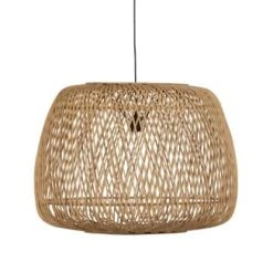 Woood Suspensions Lampe Suspension Bambou Naturelles
