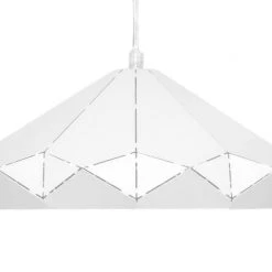 Beliani Suspensions Lampe Suspension Blanc