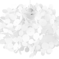 Beliani Suspensions Lampe Suspension Blanc