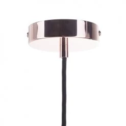 Beliani Suspensions Lampe Suspension Cuivré En Verre -Luminaires Contemporain Soldes lampe suspension cuivre en verre 5