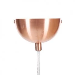 Beliani Suspensions Lampe Suspension Cuivrée -Luminaires Contemporain Soldes lampe suspension cuivree 9